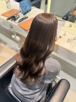 ロング カラー 透明感カラー/ アレンジ✩akaneのヘアスタイル