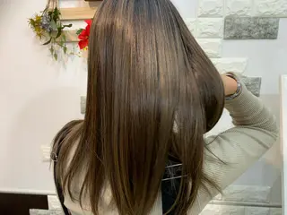 セミロング 大人女性ぼかし メンズ強化🦙平作のヘアスタイル