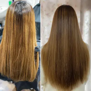 ロング glosstokyo所属・縮毛矯正技師須藤玲人 髪質改善師ゴトウのヘアスタイル