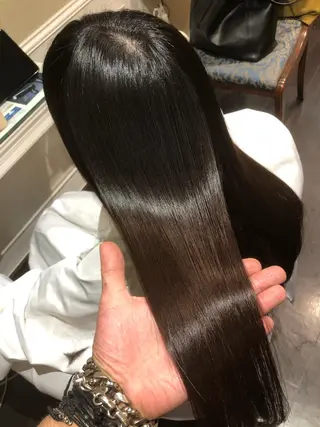 ロング 【レイヤーカット】 【髪質改善】山中優のヘアスタイル