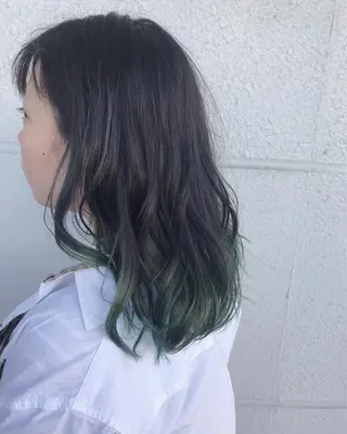 セミロング カラー SOL _Nakamuraのヘアスタイル