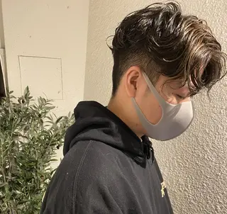 ショート パーマ メンズ 小顔ショート/ボブ/ 川口京佑のヘアスタイル