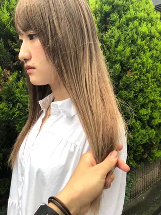 ロング カラー PALAN K-Beauty SHINJUKU所属・“ミニモ最高評価獲得 “代表"Kohei"のヘアスタイル