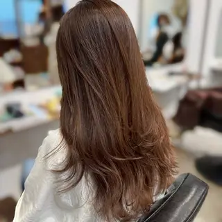 ロング 坂本 璃里杏のヘアスタイル