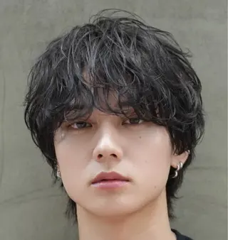 パーマ メンズ 仙台フェザーパーマ/ fifth/遠藤楓雅のヘアスタイル