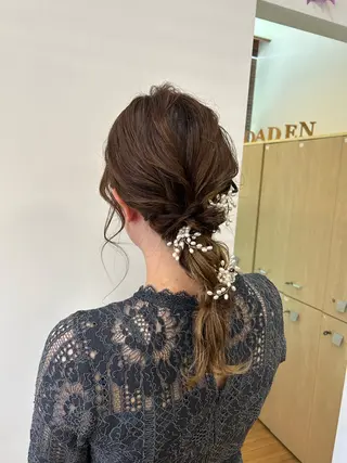 ヘアアレンジ broaden by anon所属・瀧上 寧音のヘアスタイル