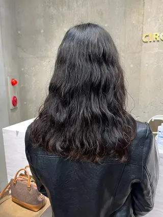 ロング パーマ フクシマ ココのヘアスタイル