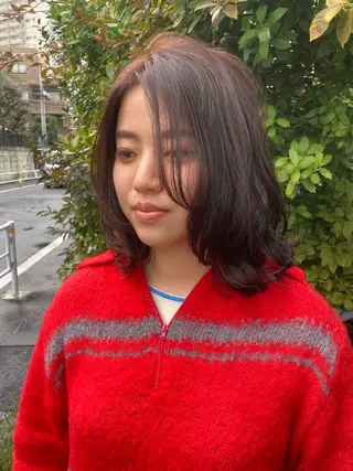 ミディアム DEARS徳島店所属・髪質改善Dears 藤井のヘアスタイル