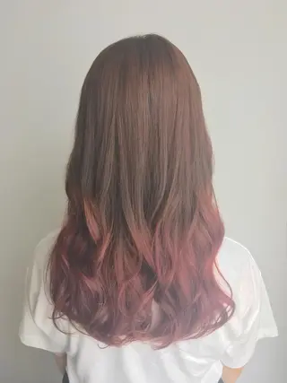 ロング カラー go today shaire salon 本店所属・yoshi ☆のヘアスタイル