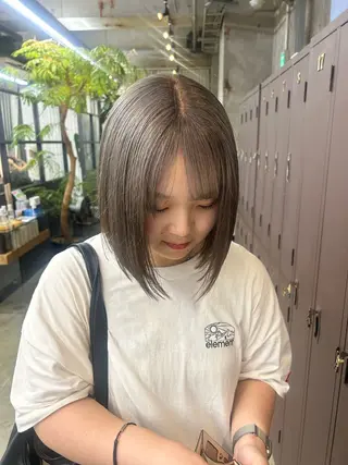 ミディアム 伊藤ほのか /パーマ/ショートのヘアスタイル