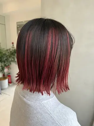 カラー 幡野 葵のヘアスタイル