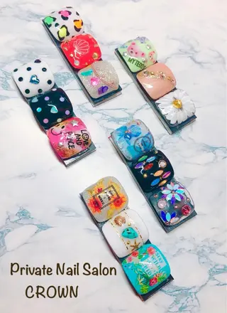 ネイル CROWN プライベートサロンのネイルデザイン