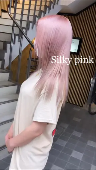 ロング カラー Selenehair 三条本店のヘアスタイル