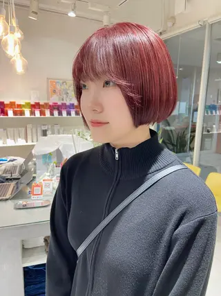 ショート カラー STELLA hair design salon所属・浅野 匠のヘアスタイル
