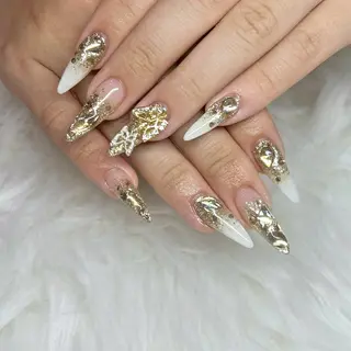 ネイル 透明感ネイル ｜mahiru.のネイルデザイン