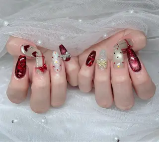 ネイル 🎀PG🩵 ネイルサロンのネイルデザイン