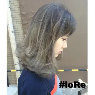 ショート ミディアム セミロング ロング カラー ヘアアレンジ NORME所属・NORME経堂 nonのヘアスタイル