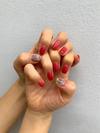 ネイル LEVIJU hair所属・韓国ヘア🕊村上 ののこ🕊のヘアスタイル