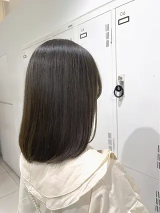 ミディアム 【センターパート/ マッシュ】ryokaのヘアスタイル