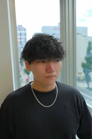 ショート BELO  MAN  NAGOYA所属・横井皓希 大須/メンズ/パーマのヘアスタイル