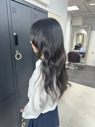 ロング 透明感カラー/暖色 木村 実来のヘアスタイル