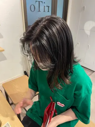 ミディアム maho /veluaのヘアスタイル