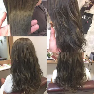 ロング カラー hair salon Ranun髪質改善のヘアスタイル