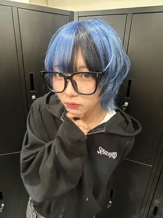 ショート カラー メンズ null 《 栞 》のヘアスタイル