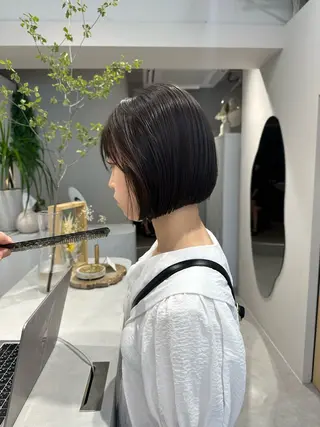 ショート カラー 🎨ショートの神様 /神評価🎨原田公祐のヘアスタイル