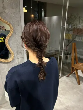 ヘアアレンジ 松塚 蒼のヘアスタイル