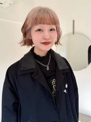 ショート カラー デザイン✨/レイヤー Kaito🐶/栄のヘアスタイル