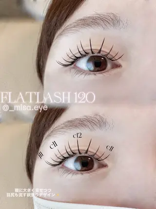 マツエク・マツパ vif misaのマツエク・マツパデザイン