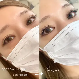 マツエク・マツパ unico privateのマツエク・マツパデザイン