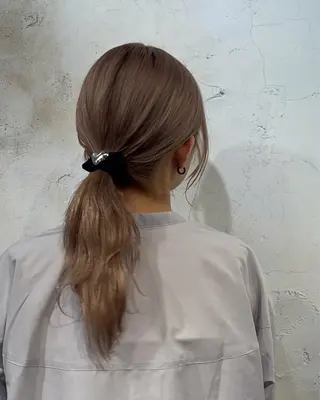 セミロング カラー Reir吉祥寺所属・ナチュラルカラー 🪄🧸✨れなのヘアスタイル