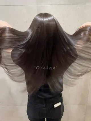 ロング カラー 【レイヤーカット】 【髪質改善】山中優のヘアスタイル