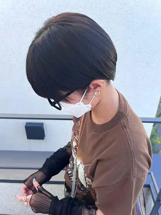 ショート ☀️コミヤマミユ☀️ /パーマ/ハイトーンのヘアスタイル