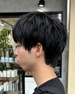 メンズ darts所属・マツダ レンのヘアスタイル