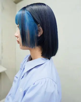 カラー 原田 朱里のヘアスタイル