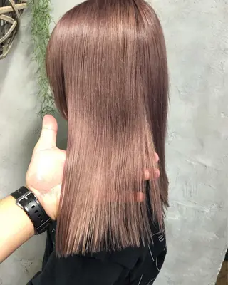 ミディアム カラー ヘアアレンジ 遠藤 拓馬のヘアスタイル