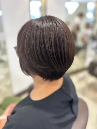 ショート 花澤 文子のヘアスタイル