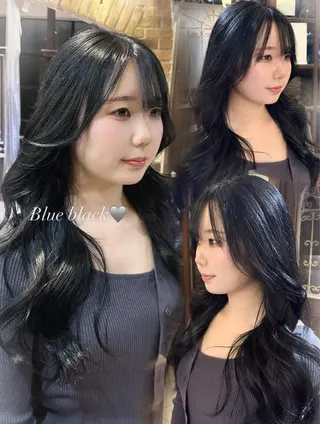 カラー Ly hair / nanoha🤍のヘアスタイル