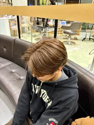 カラー メンズ airi🌺アレンジ /コーンロウ⛓️🖤のヘアスタイル