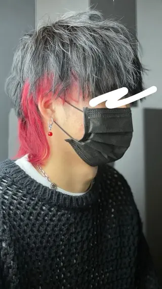 カラー メンズ 佐野 広祐のヘアスタイル