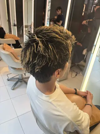 ショート メンズ 野田 聖輝のヘアスタイル