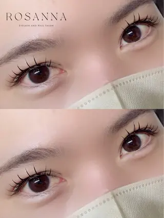 マツエク・マツパ ROSANNA川越 イサカのマツエク・マツパデザイン