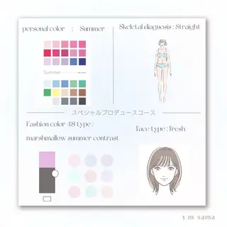 パーソナルカラー🥐 顔タイプ🥗yuriのその他イメージ