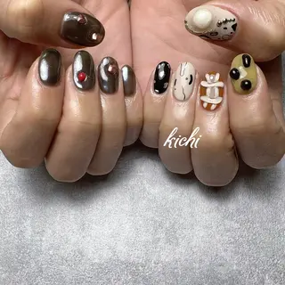 ネイル kichi･:* みじゅのネイルデザイン