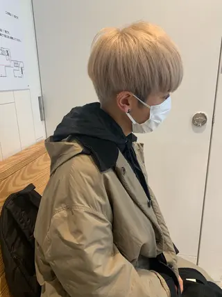 ショート 佐々木 健太郎のヘアスタイル