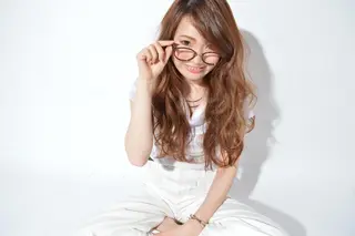 ロング 大久保 結加のヘアスタイル