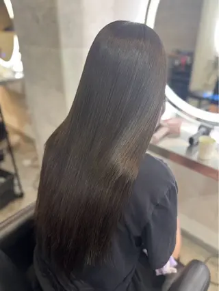 ロング MILLY【ミリー所属・SHION エクステ／ヘアセットのヘアスタイル